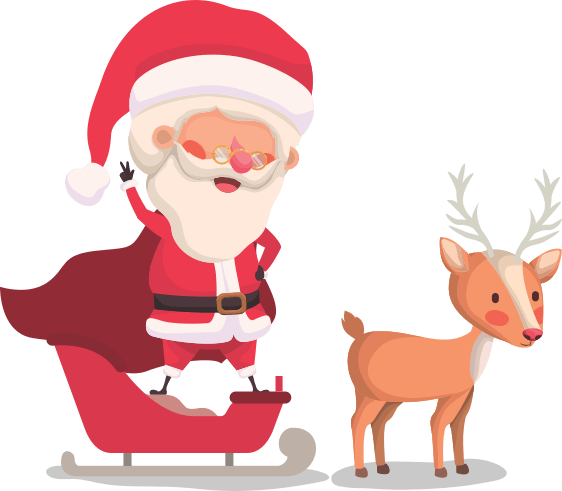 Countdown Santa